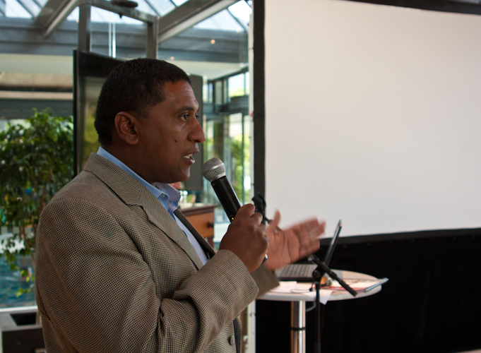 CIDC Executive Manager, Abdul Kerbelker reported back on the year's activities at the 2014 CIDC AGM held at the Vineyard Hotel yesterday, 11 November.