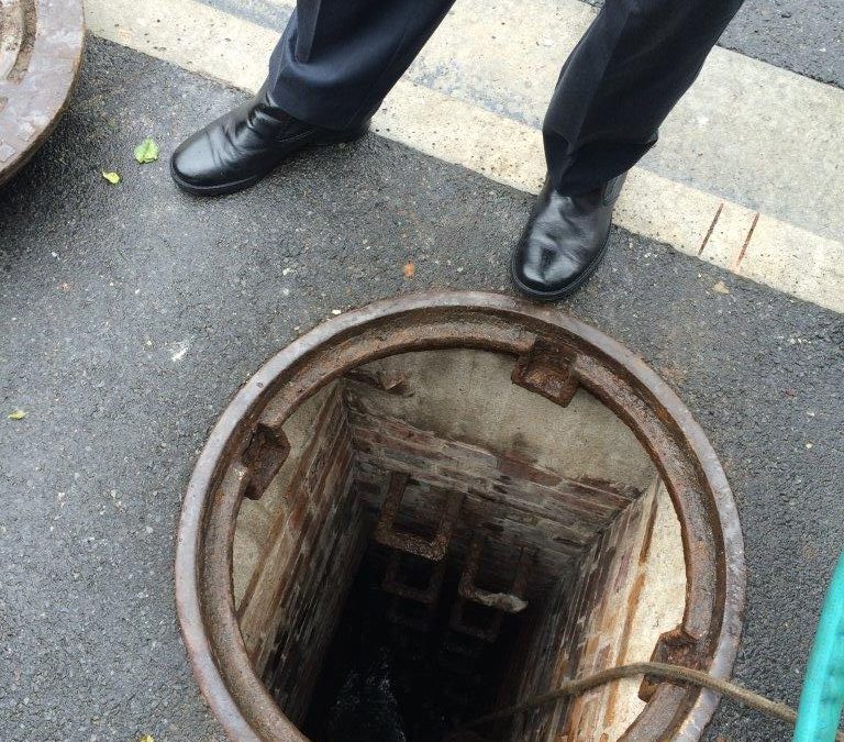 City attends to drain clearing ahead of winter