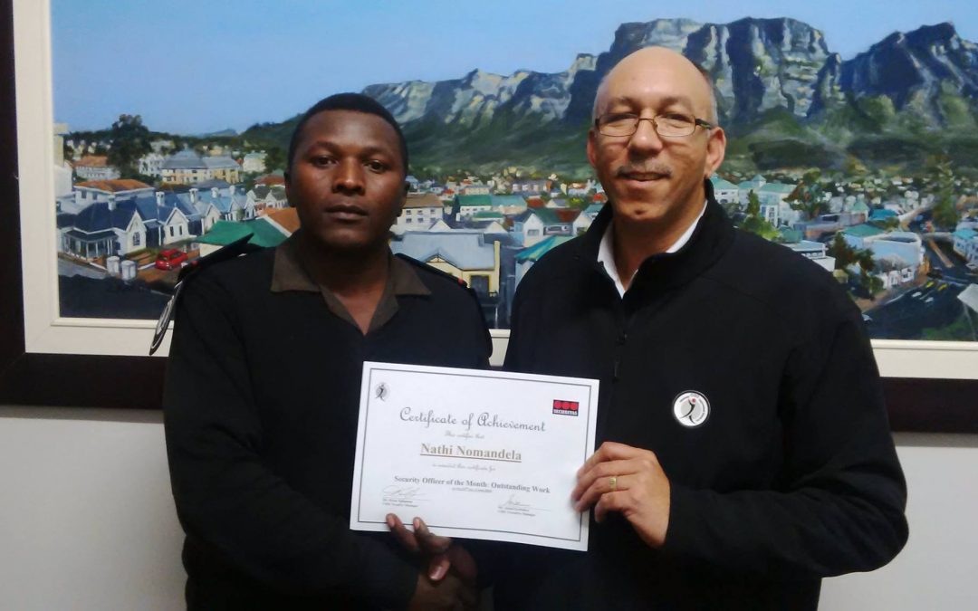 CIDC Officer of the Month: Nathi Nomandela